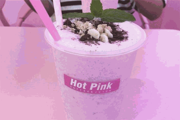 Hot Pink奶茶加盟