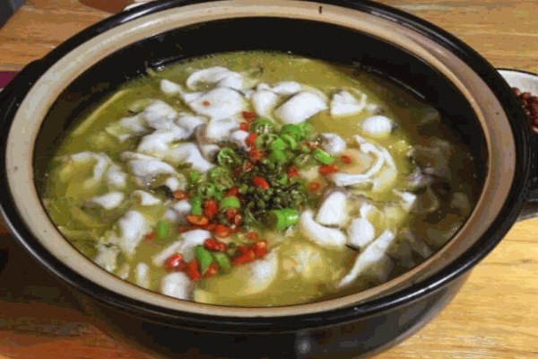 無(wú)刺椒香酸菜魚(yú)