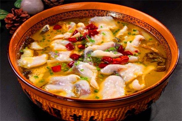 花邊碗酸菜魚(yú)