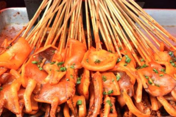 辣貳胖鐵板鮮魷魚
