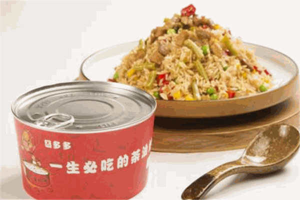 囧多多易拉罐茶油炒飯加盟