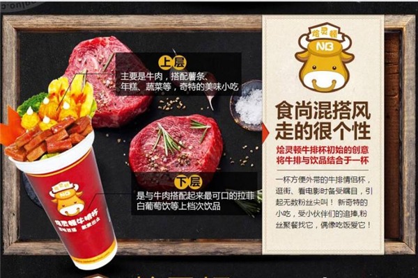 燴靈頓牛排杯加盟