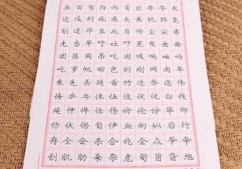 正心格練字加盟