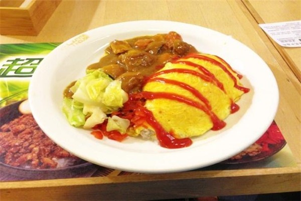 淺奈日式咖喱蛋包飯加盟