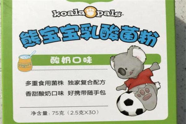 熊寶寶乳酸菌粉加盟