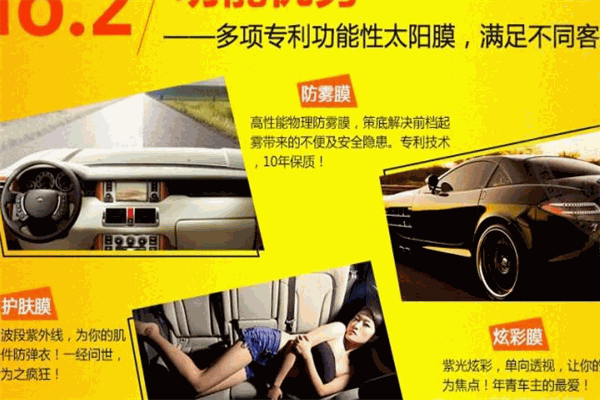格頓汽車太陽膜加盟
