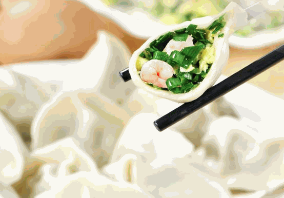 誘選蝦仁水餃