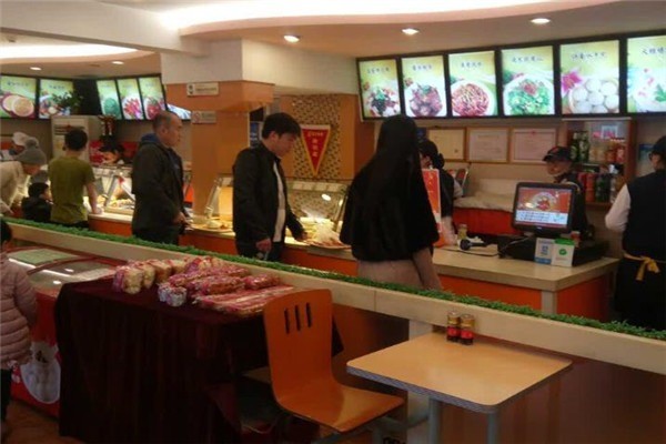 藍白快餐店
