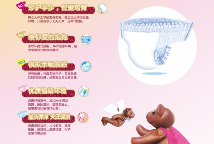 皮卡熊紙尿褲