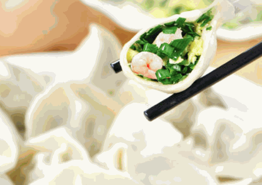 誘選蝦仁水餃