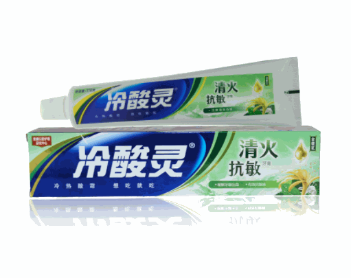 冷酸靈牙膏