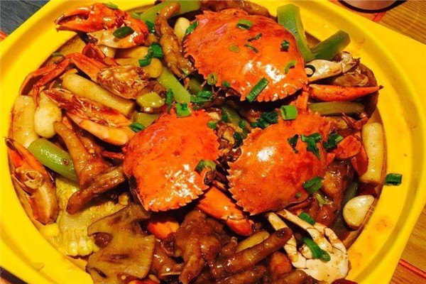 哆嘴肉蟹煲