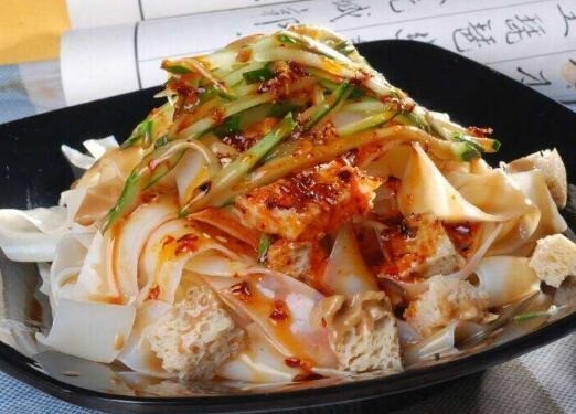 余味涼皮