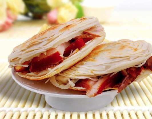 香脆肉夾饃