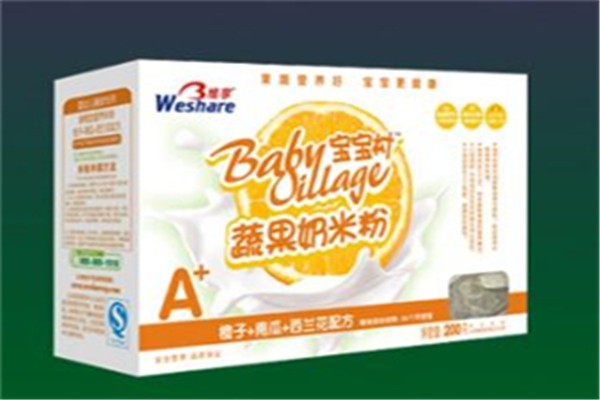 維享嬰童食品加盟
