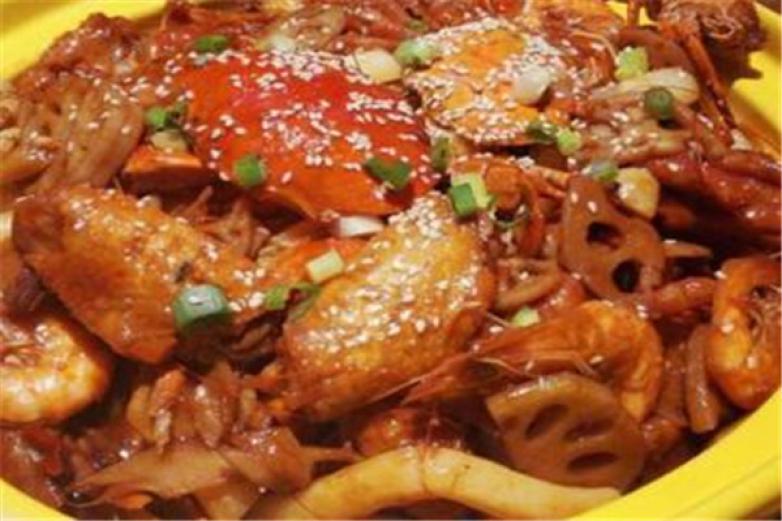 八爪君肉蟹煲