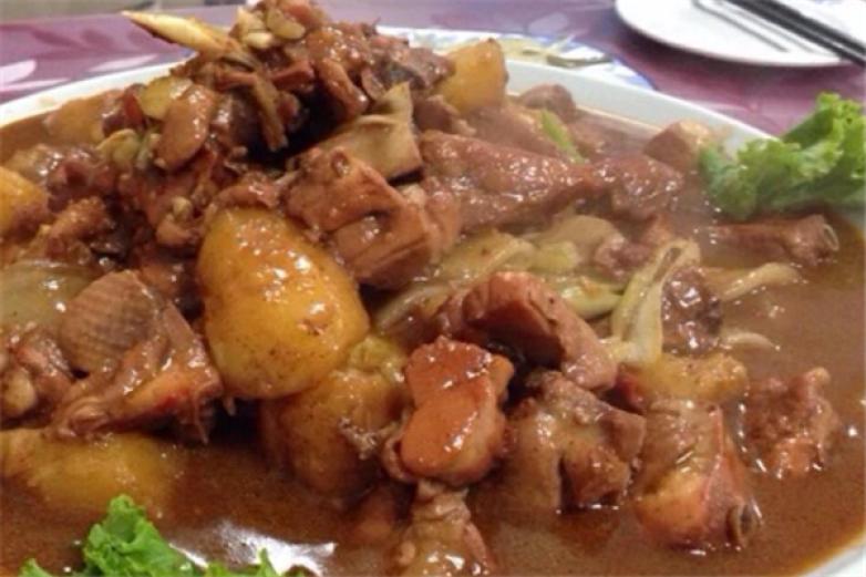 李家老店大盤雞