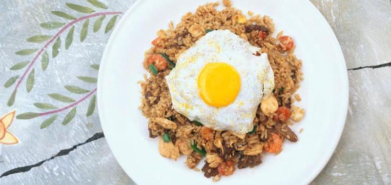 小紙盒炒飯