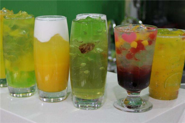 冰仔茶飲