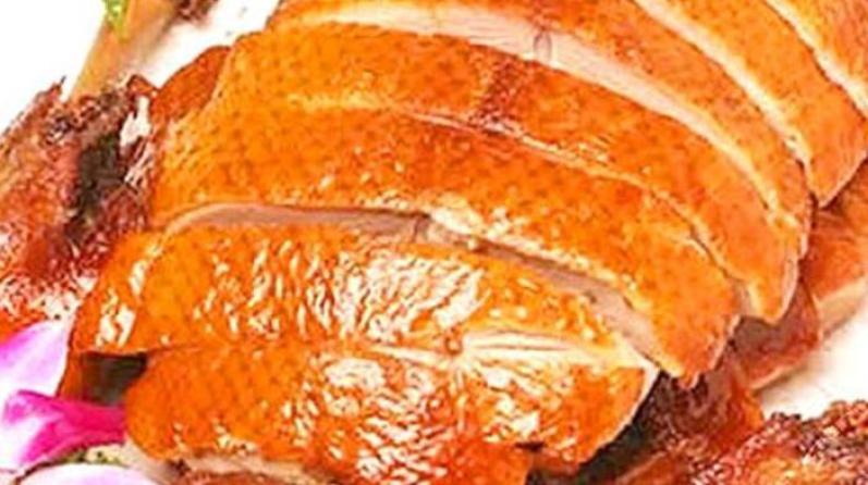 農(nóng)場農(nóng)夫烤雞