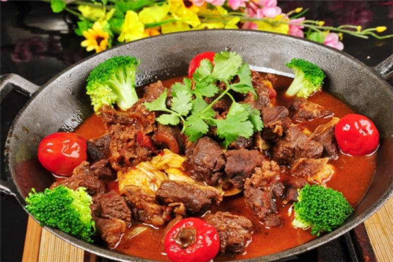 三碗酒耙牛肉