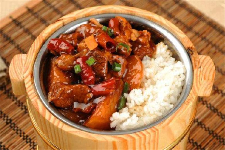興盛圓木桶飯
