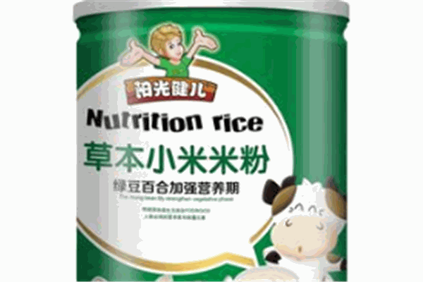 陽光健兒小米米粉加盟