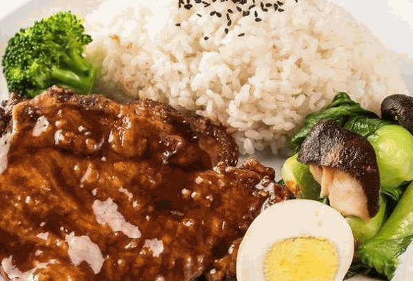 牛排愛上飯
