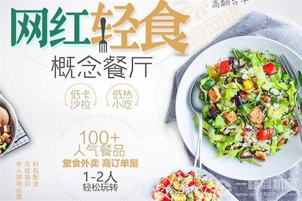 兩分半輕食館加盟