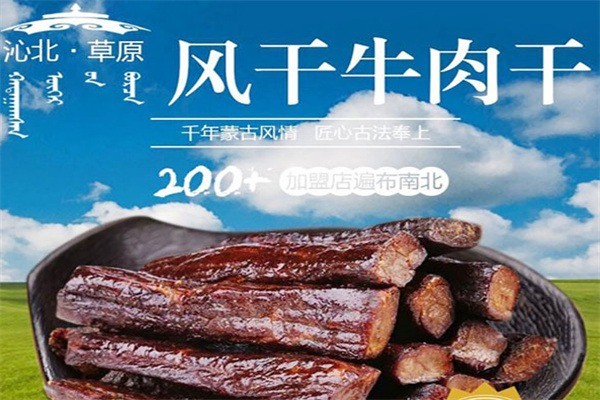 沁北草原風(fēng)干牛肉干加盟