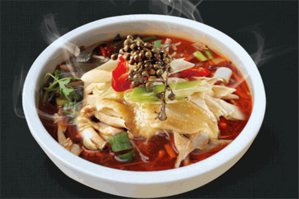 圍啃椒麻雞