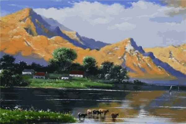 孺燦油畫(huà)加盟