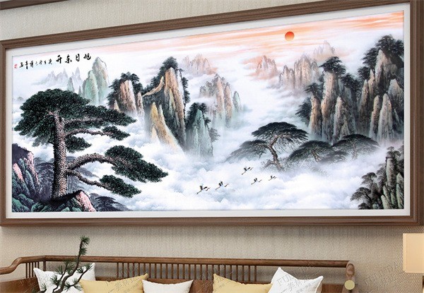 圖松全景畫