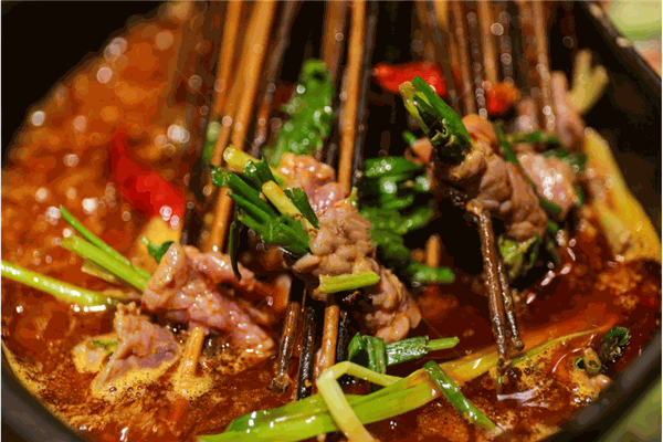 串門冷串串