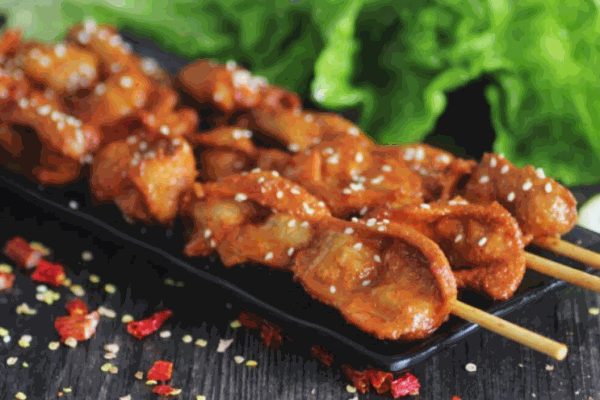 天嘗喱脊肉串