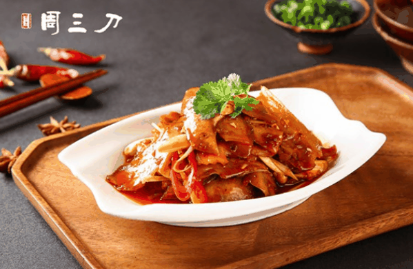 周三刀鹵菜