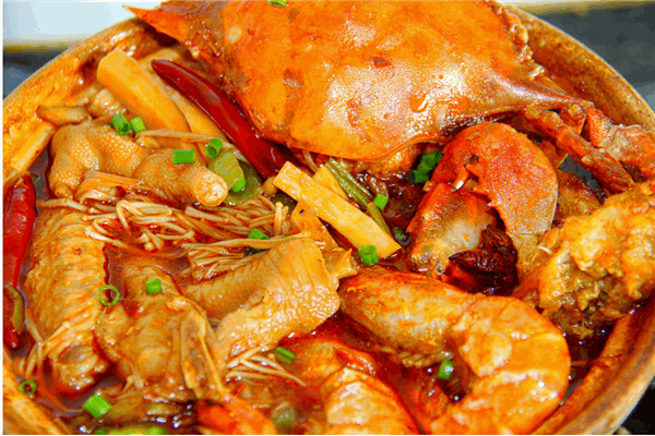 阿曼肉蟹煲