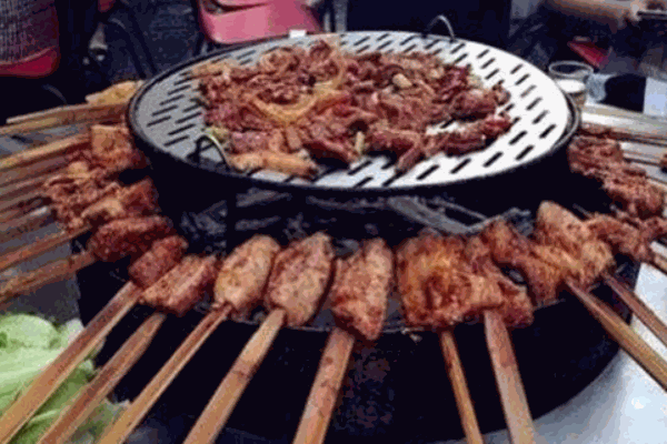 原始燒烤店