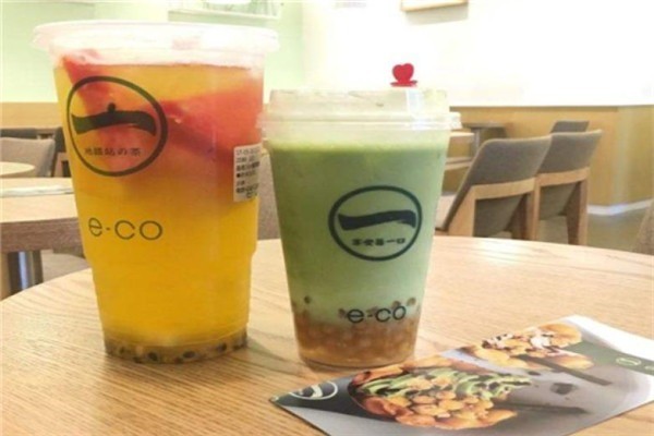 e co奶茶加盟