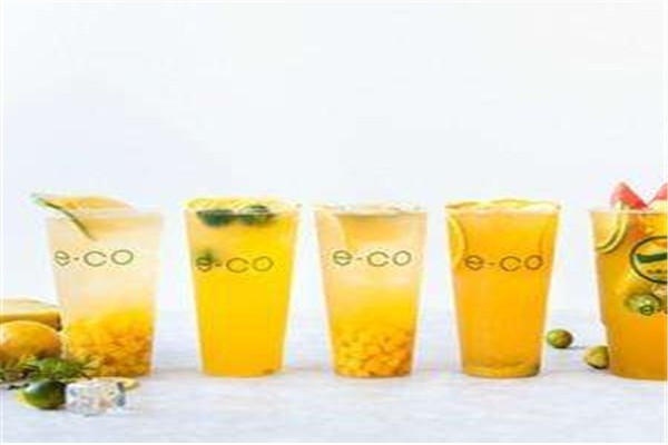 e co奶茶加盟