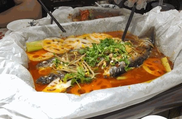 阿婆香紙包魚