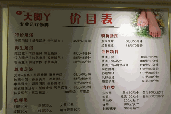 大漢松骨足療