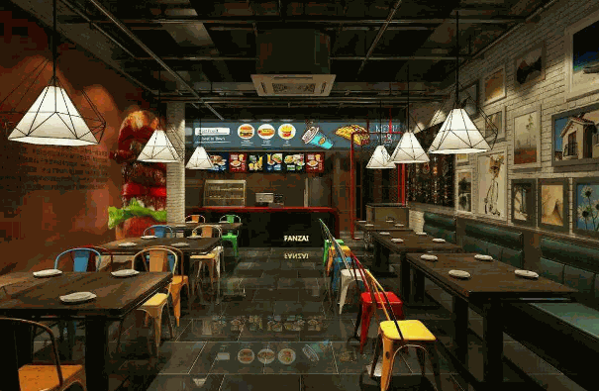 麥德基漢堡店