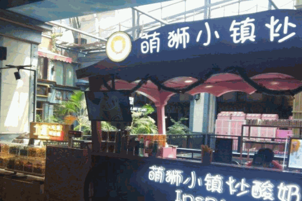 萌獅小鎮(zhèn)炒酸奶加盟