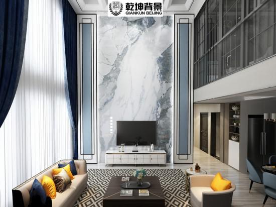 乾坤背景墻