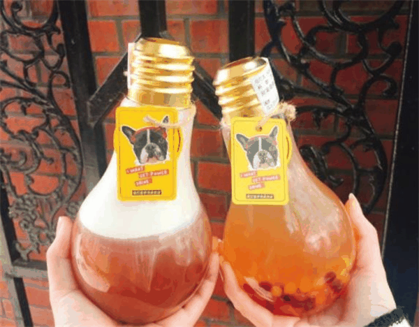 100瓦電燈泡奶茶