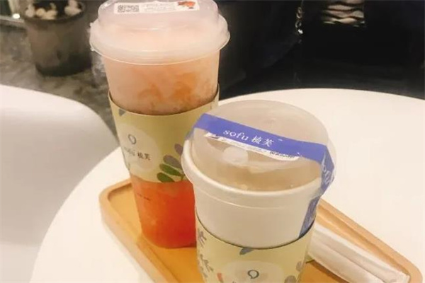 梳芙奶茶