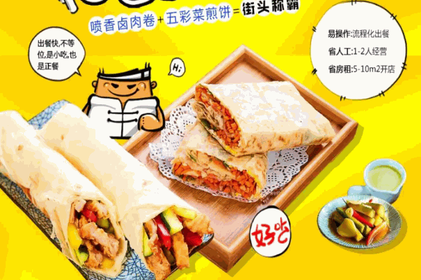 貪小卷鹵肉卷加盟