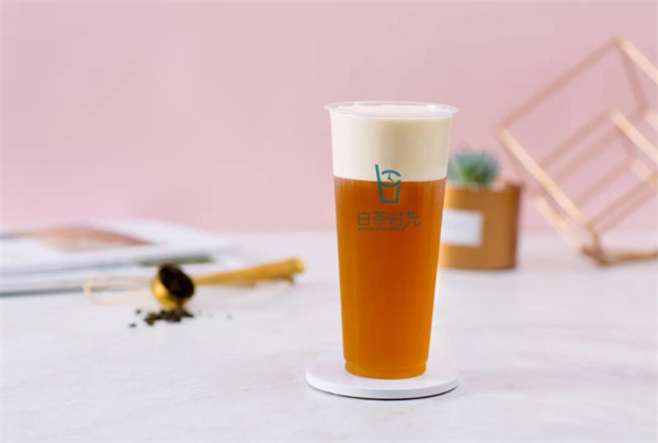 白茶時(shí)光奶茶