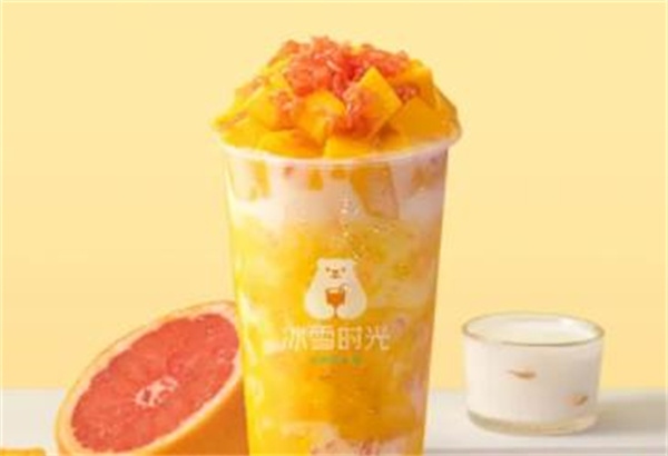 冰雪時(shí)光茶飲